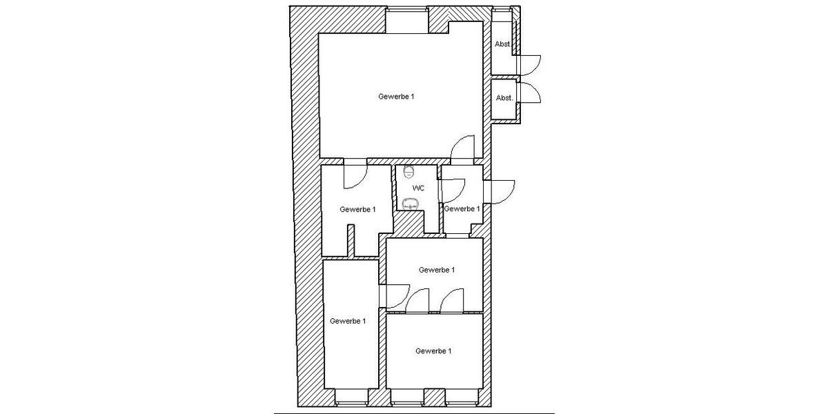 Büro, Praxisräume in der Freiberger Altstadt zimmer