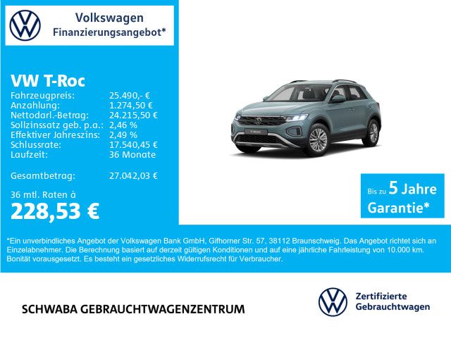 VW T-Roc 9.100 km 25.490 &euro; Gersthofen 86368