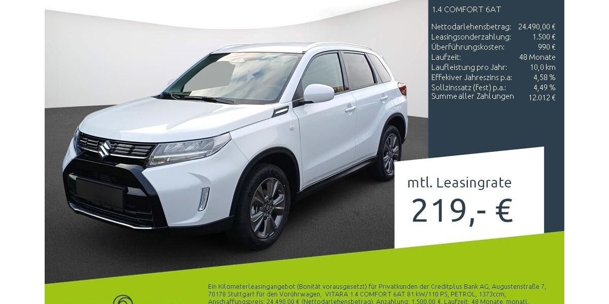 Suzuki Vitara 1.500 km 24.490 &euro; Stuhr 28816