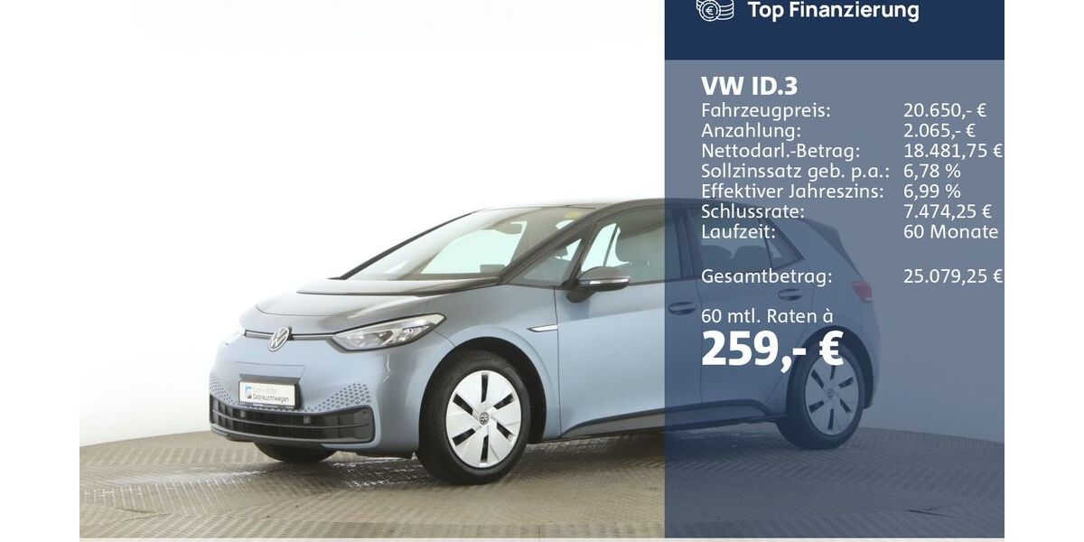 VW ID.3 13.881 km 20.650 &euro; Jesteburg 21266