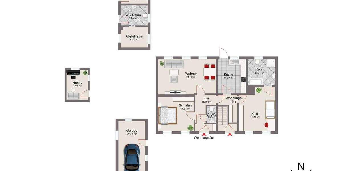 Mehrfamilienhaus, Wohnhaus Wilhelmshaven Siebethsburg - 7 Zimmer, 180 m&sup2;, 235.000&euro; | Angebot:25732028