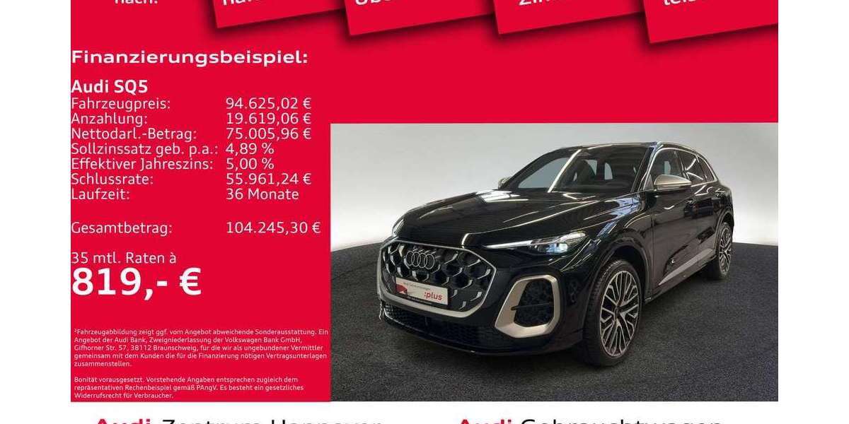 Audi SQ5 9.999 km 87.990 &euro; Hannover 30179