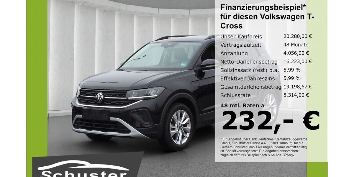 VW T-Cross 24.459 km 19.980 &euro; Ruhstorf 94099