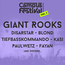 Campus Festival Osnabrück 2026 19.09.2026 Halle Gartlage