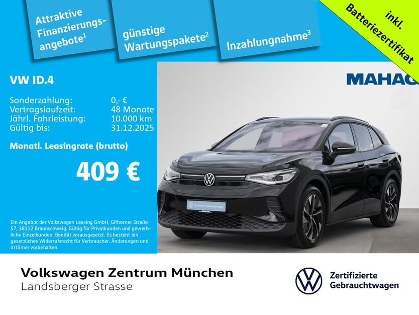 VW ID.4 4.021 km 39.981 € München 80687