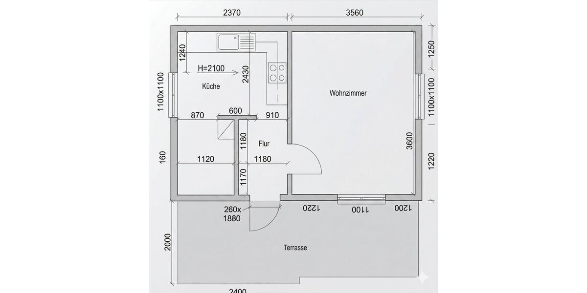 Einfamilienhaus Bad Schmiedeberg - 3 Zimmer, 46 m&sup2;, 55.000&euro; | Angebot:26144663