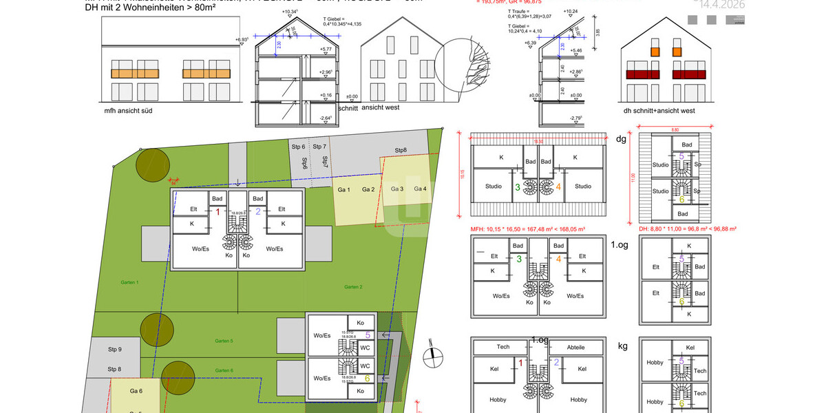 WINDISCH - Großes Grundstück mit Altbestand für ein MFH + Doppelhaus in Ortsrandlage von Gröbenzell - Grundstück Gröbenzell | Angebot:26799220