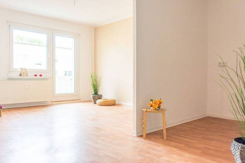 4-Raum-Wohnung mit großem Wohn-Essbereich