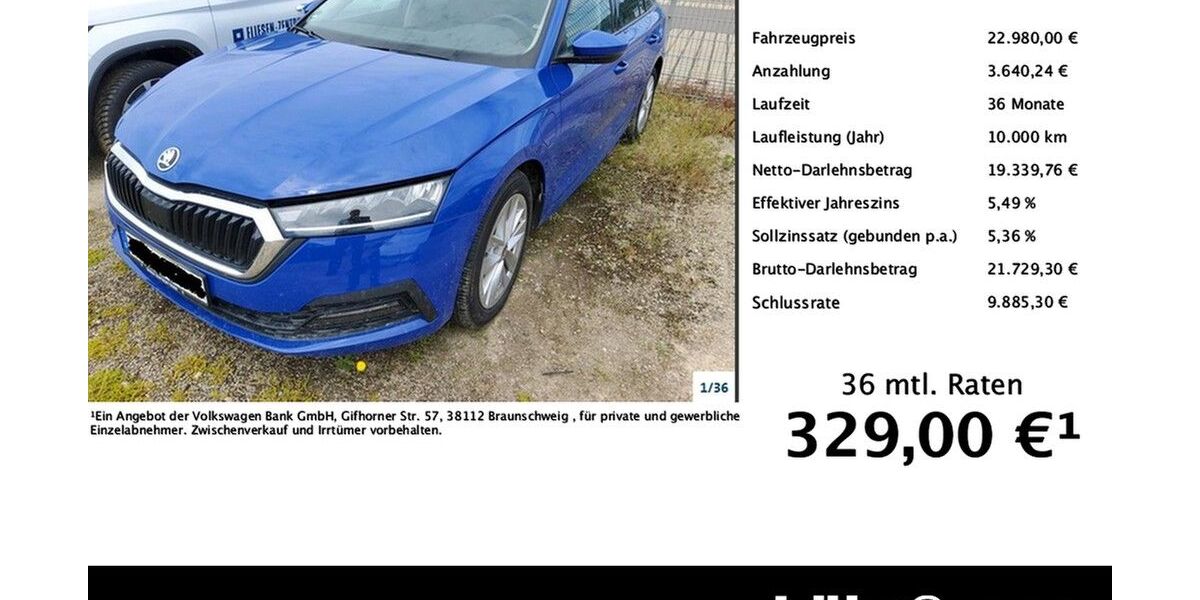 Skoda Octavia 84.354 km 21.980 &euro; Trier 54292
