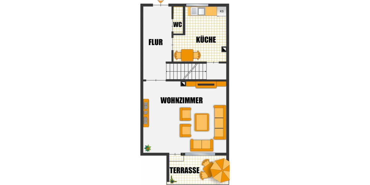 Reihenhaus Augsburg Lechhausen - 4 Zimmer, 94 m&sup2;, 450.000&euro; | Angebot:25406889