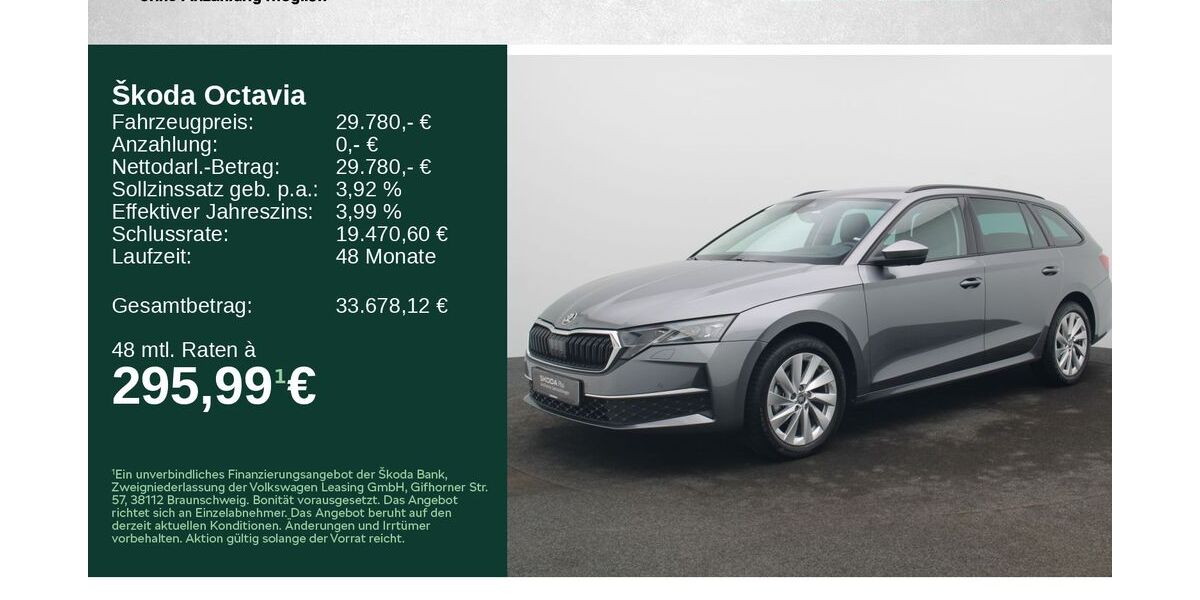 Skoda Octavia 32.500 km 28.680 &euro; Würzburg 97084