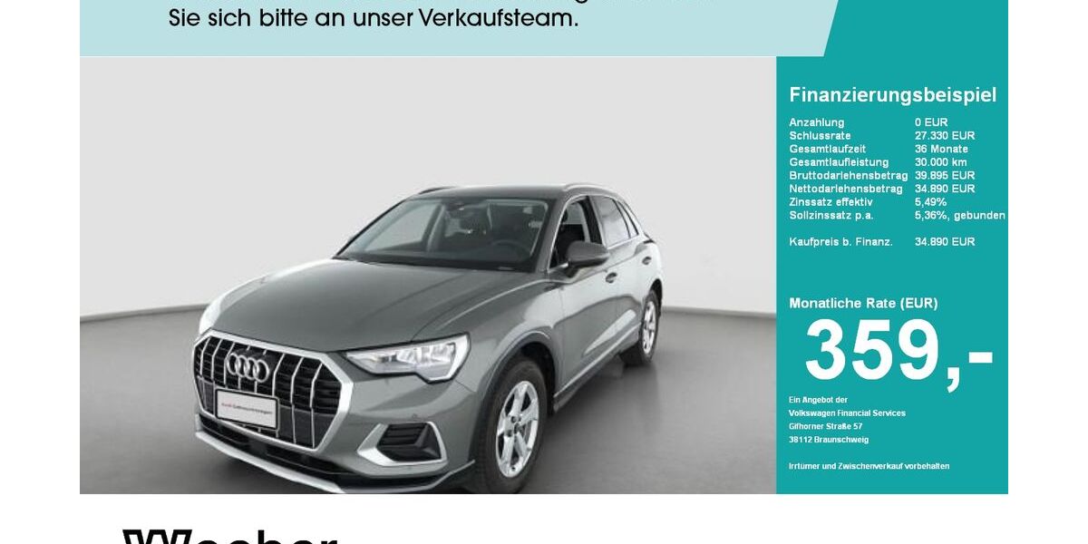 Audi Q3 10.303 km 34.890 &euro; Herrenberg 71083