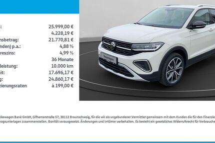 VW T-Cross 7.150 km 25.999 &euro; Leinefelde-Worbis/DE 37327
