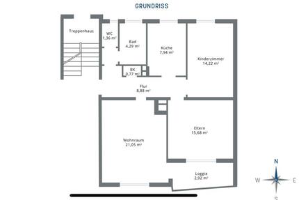 3,5-Zimmer-Wohnung mit Balkon & Stellplatz in Traunstein zimmer