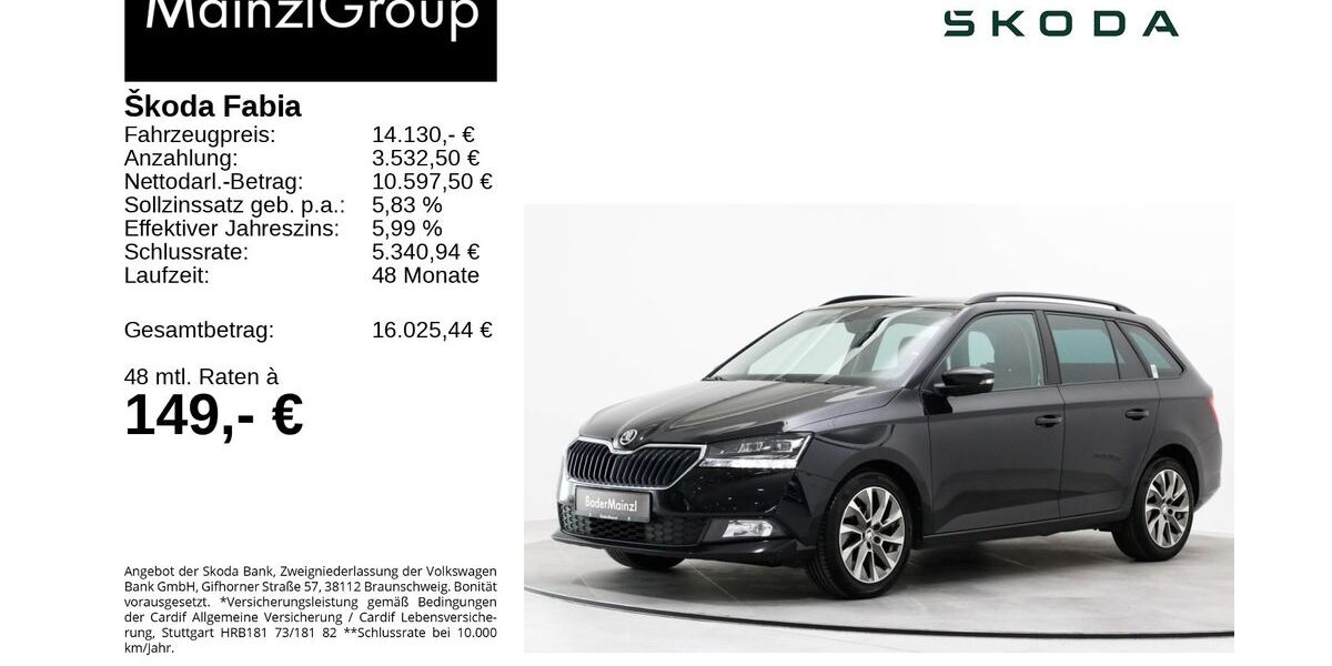 Skoda Fabia 78.936 km 14.130 &euro; Feldkirchen/Westerham 83620