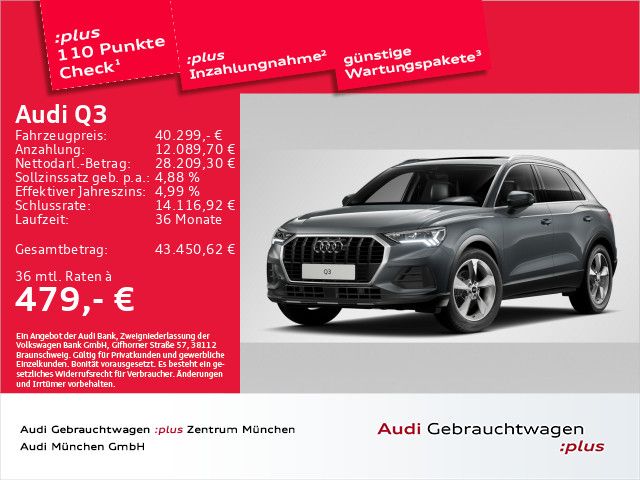 Audi Q3 17.199 km 40.299 &euro; Eching 85386