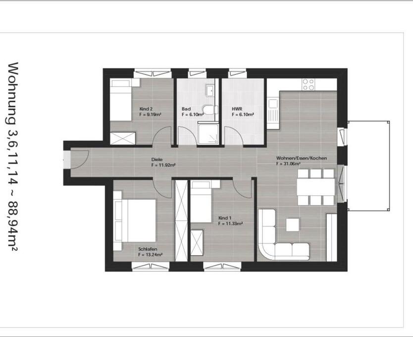 ANFRAGESTOP!!!4-Zimmer Wohnung in Bredstedt