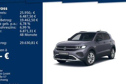 VW T-Cross 9.090 km 25.950 &euro; Mosbach 74821