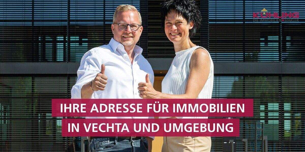 Etagenwohnung Vechta - 2 Zimmer, 50 m&sup2;, 139.000&euro; | Angebot:25777485