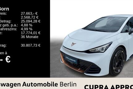Cupra Born 34.585 km 26.886 &euro; Berlin 13089
