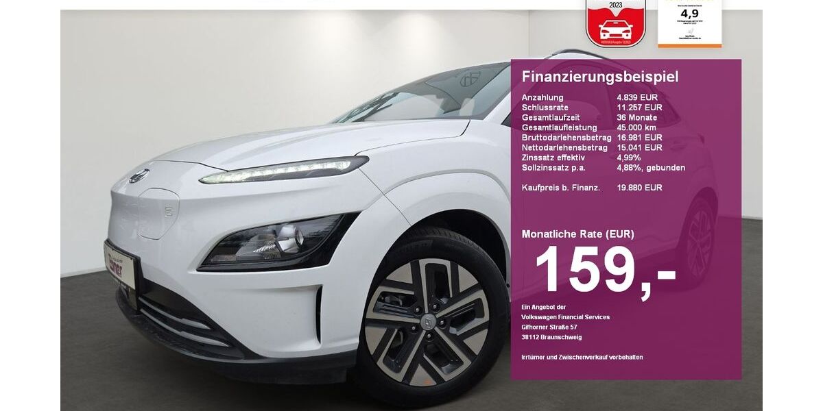 Hyundai KONA 11.300 km 19.880 &euro; Albbruck 79774