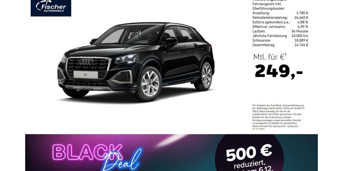 Audi Q2 16.280 km 30.480 &euro; Neumarkt 92318