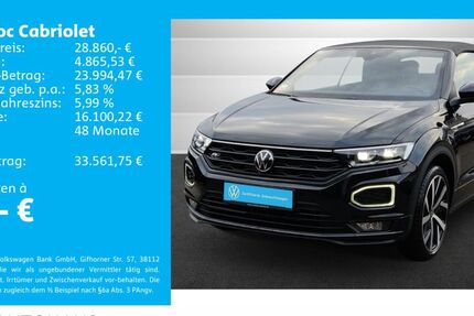 VW T-Roc 36.427 km 28.860 &euro; Melle 49324