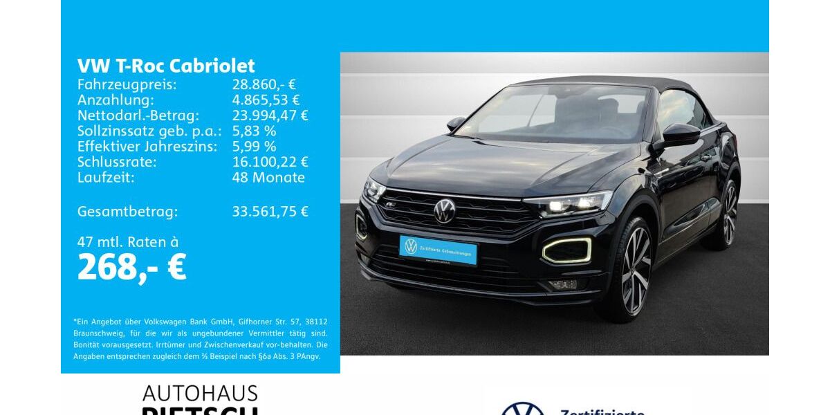 VW T-Roc 36.427 km 28.860 &euro; Melle 49324
