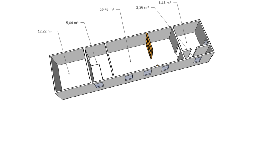 Etagenwohnung Bad Sulza - 2 Zimmer, 60 m&sup2;, 330&euro; | Angebot:25908194