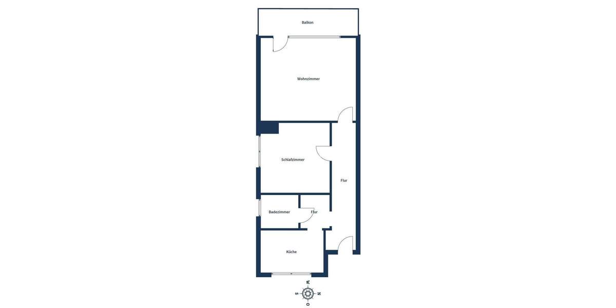Etagenwohnung Hamm Hamm-Norden - 2 Zimmer, 58 m&sup2;, 109.000&euro; | Angebot:25684155