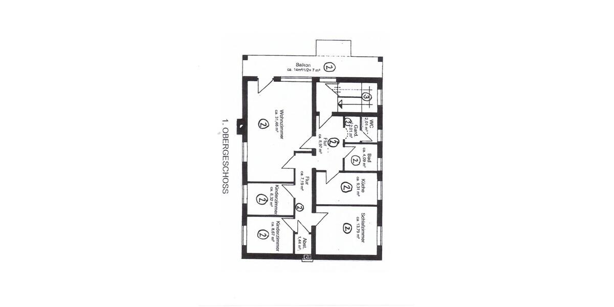 Etagenwohnung Erdweg - 4 Zimmer, 104 m&sup2;, 425.000&euro; | Angebot:27018942