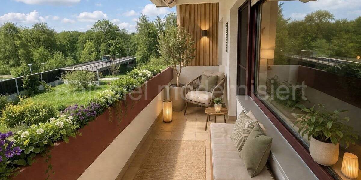 Etagenwohnung Rosenheim Aising - 2 Zimmer, 63 m&sup2;, 270.000&euro; | Angebot:26410252