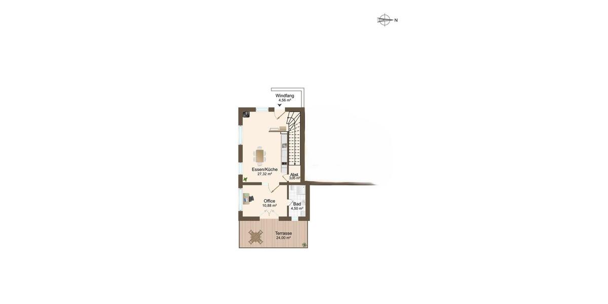 Einfamilienhaus Dorfhain - 5.5 Zimmer, 155 m&sup2;, 1.950&euro; | Angebot:25156302