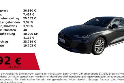 Audi A3 26.289 km 36.990 &euro; Dessau-Roßlau 06844