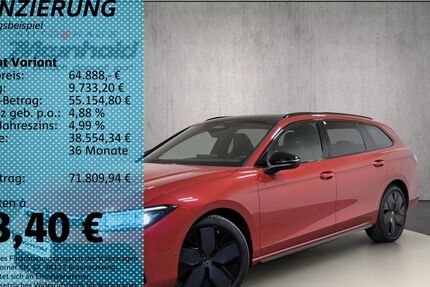 VW Passat Variant 5.000 km 64.888 &euro; Auerbach/Rebesgrün 08209