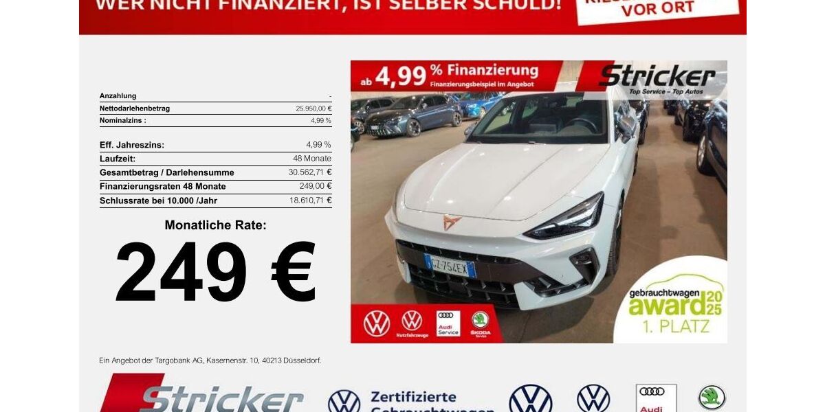 Cupra Leon 12.682 km 25.949 &euro; Horn-Bad Meinberg 32805