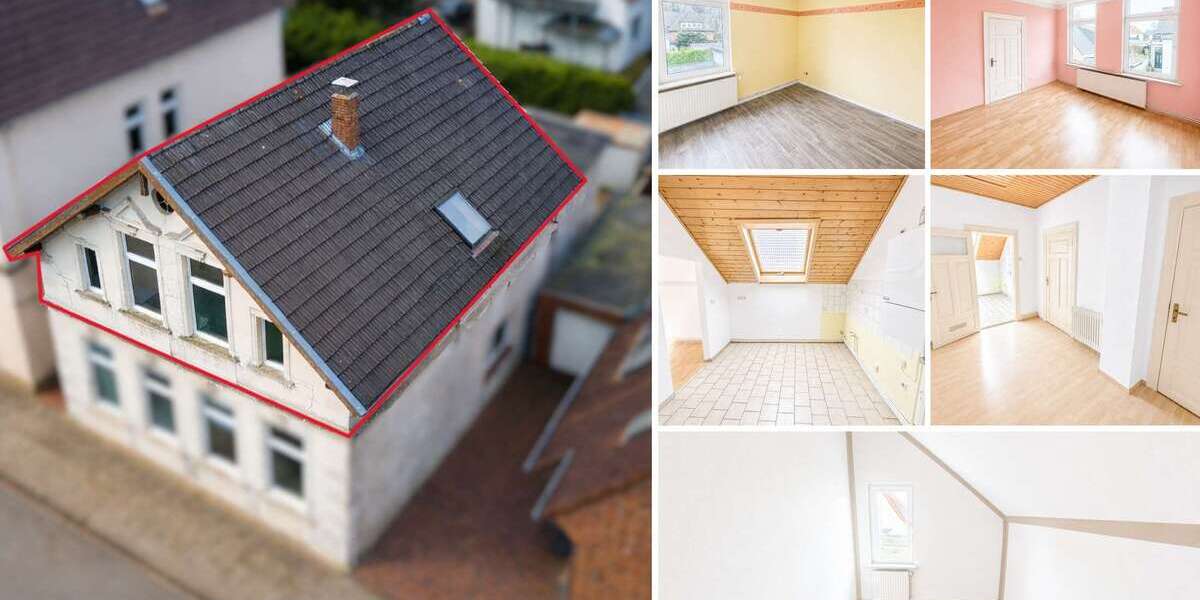 Etagenwohnung Brake - 5 Zimmer, 77 m&sup2;, 600&euro; | Angebot:26445227