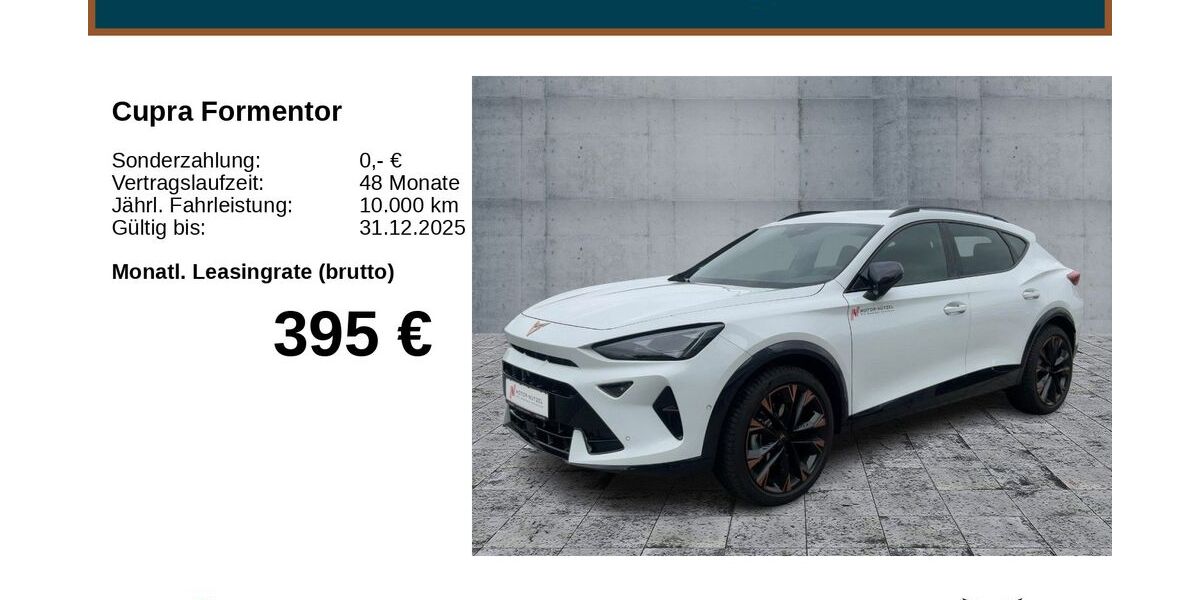 Cupra Formentor 8.000 km 41.990 &euro; Bayreuth 95448
