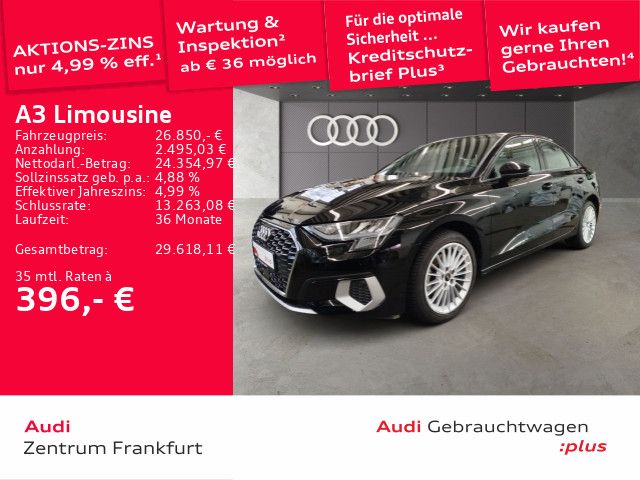 Audi A3 37.434 km 26.850 &euro; Frankfurt am Main 60326