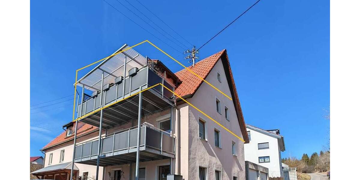Etagenwohnung Münsingen / Böttingen Böttingen - 4 Zimmer, 72 m&sup2;, 129.000&euro; | Angebot:26316200