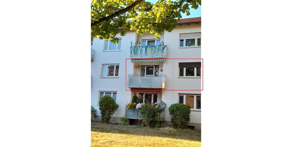 Etagenwohnung Bayreuth Bernecker Straße / Insel / Riedelsberg - 2 Zimmer, 55 m&sup2;, 195.000&euro; | Angebot:27289592