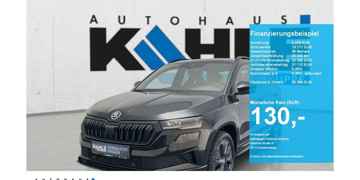 Skoda Karoq 82.178 km 26.390 &euro; Neustadt am Rübenberge 31535