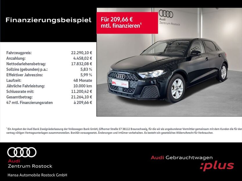 Audi A1 16.958 km 22.290 € Rostock 18059