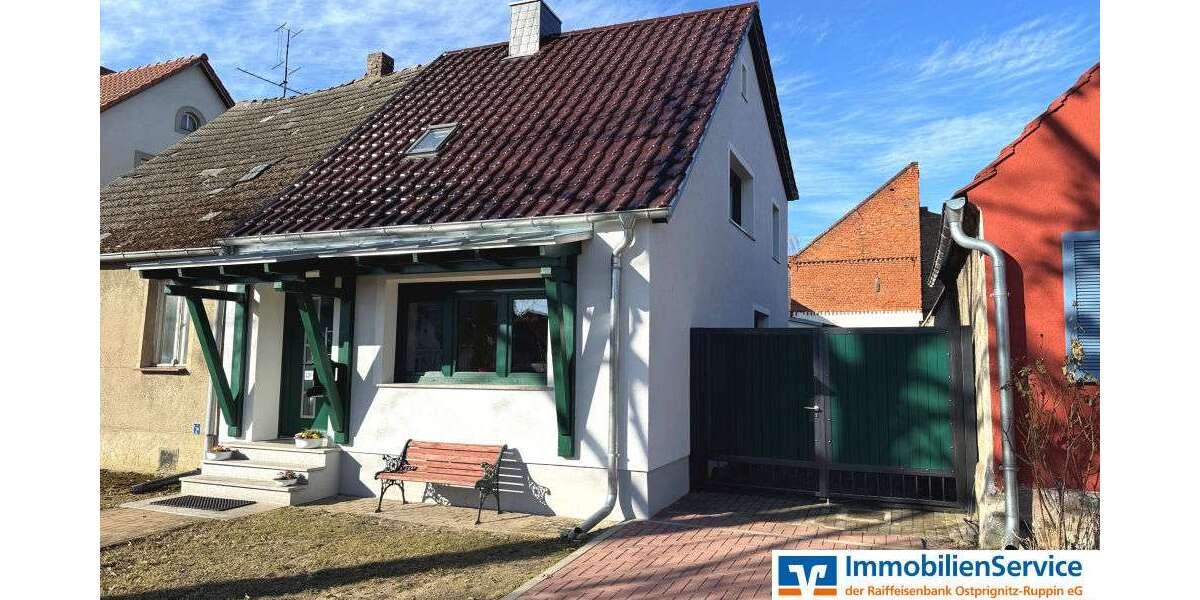 Einfamilienhaus Fehrbellin Wustrau-Altfriesack - 3 Zimmer, 77 m&sup2;, 240.000&euro; | Angebot:25724074