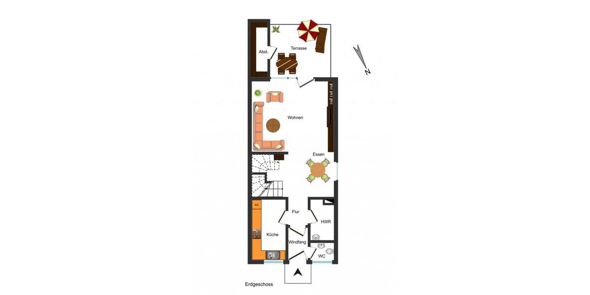 Doppelhaushälfte Bardowick - 4 Zimmer, 105 m&sup2;, 345.000&euro; | Angebot:26147375