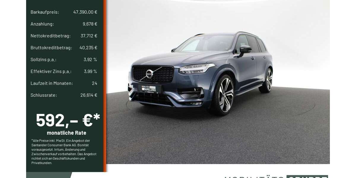 Volvo XC90 58.569 km 47.390 &euro; Engelskirchen 51766
