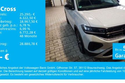 VW T-Cross 5.100 km 25.290 € Gersthofen 86368