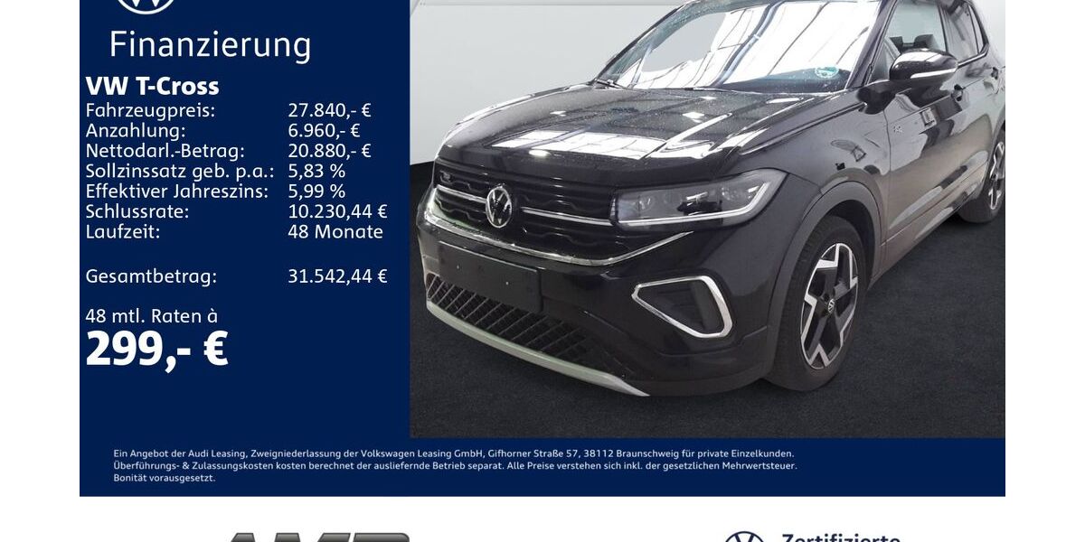 VW T-Cross 15.510 km 27.480 &euro; Borna 04552