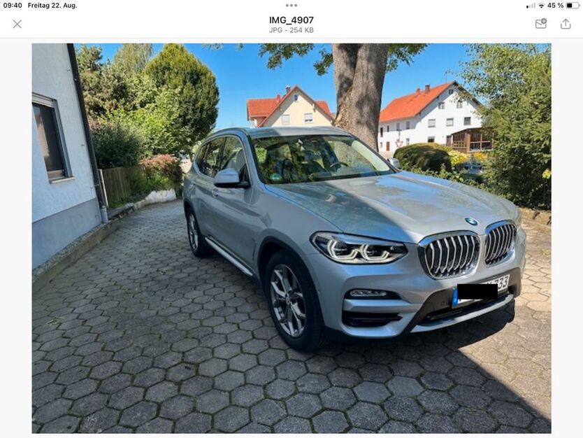 BMW X3 59.900 km 28.999 € Zolling 85406