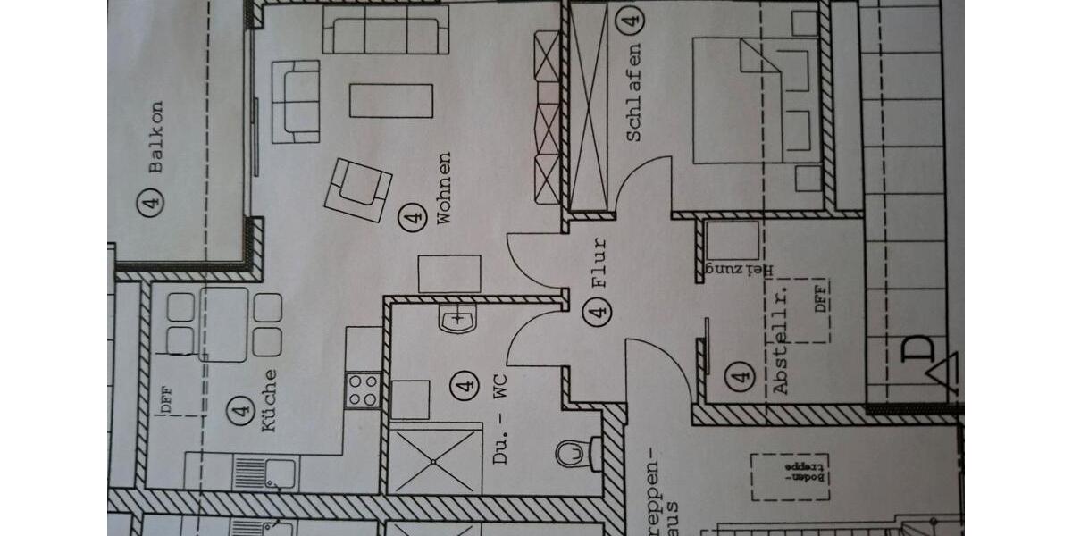Dachgeschoßwohnung Emlichheim - 3 Zimmer, 97 m&sup2;, 269.000&euro; | Angebot:27245195